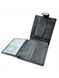 Мужской кожаный кошелек Weatro 11,5 х 9,5 х 2,5 см Черный wtro-210