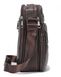 Мужская кожаная тёмно-коричневая сумка Vintage 14706