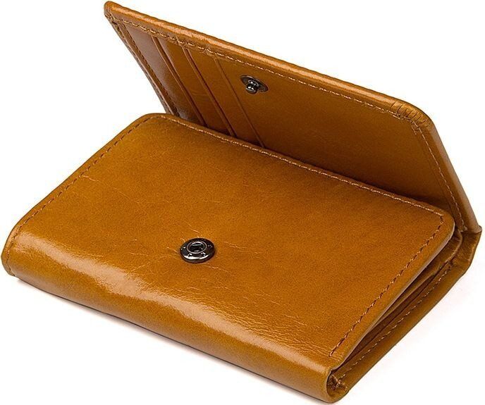 Шкіряний гаманець Vintage 14597 Коричневий купити недорого в Ти Купи