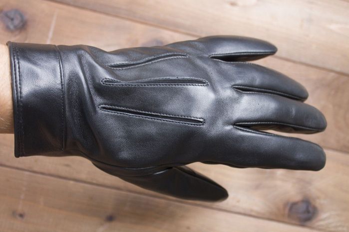 Мужские сенсорные кожаные перчатки Shust Gloves 934s3 купить недорого в Ты Купи