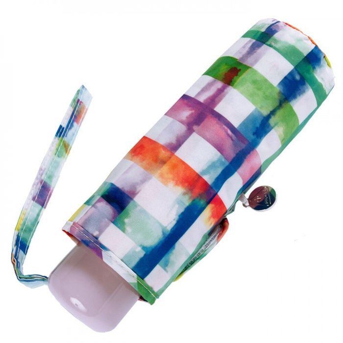 Жіноча механічна парасолька Fulton Soho-2 L859 Rainbow Check (Райдужна клітина) купити недорого в Ти Купи