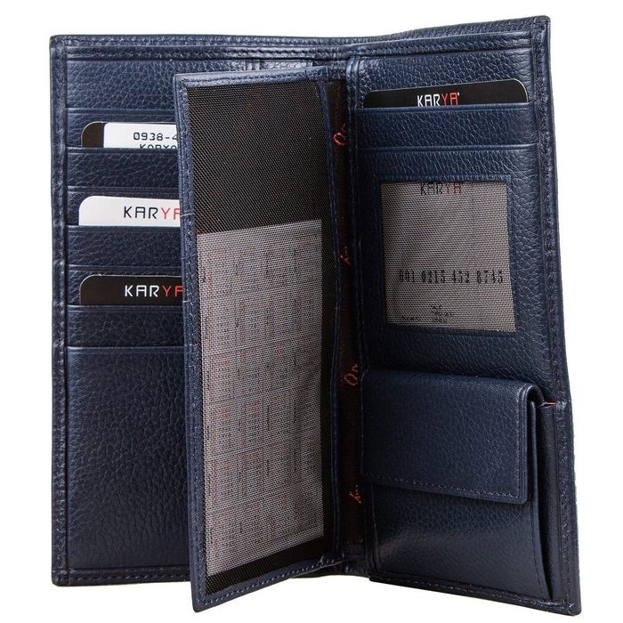 Чоловічий шкіряний гаманець KARYA SHI0938-44 купити недорого в Ти Купи
