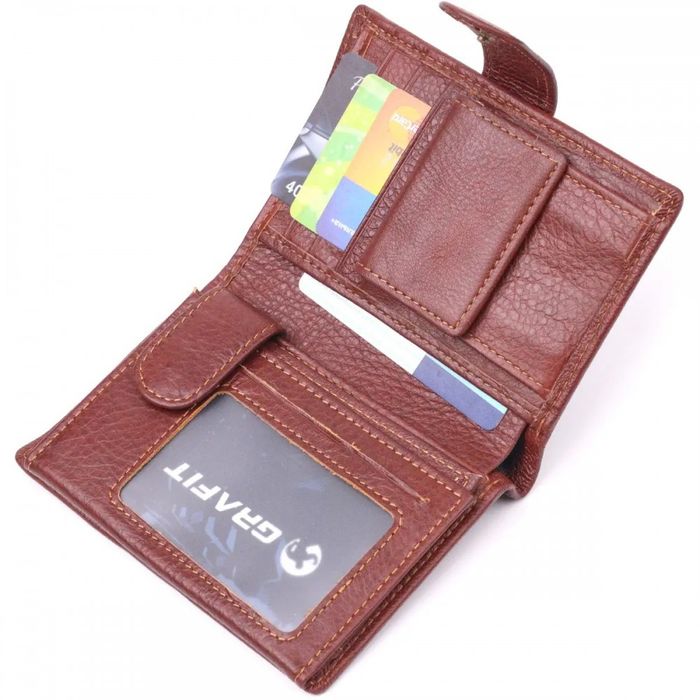 Шкіряний чоловічий гаманець Vintage 21399 купити недорого в Ти Купи