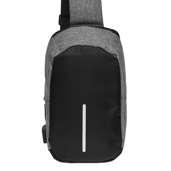 Мужская сумка-слинг Monsen vn0212-gray купить недорого в Ты Купи