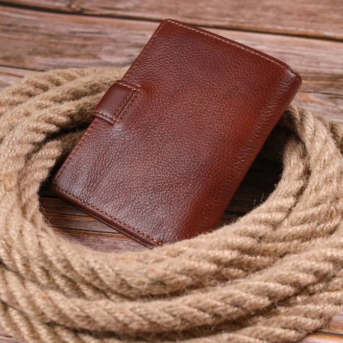 Шкіряний чоловічий гаманець Vintage 21399 купити недорого в Ти Купи