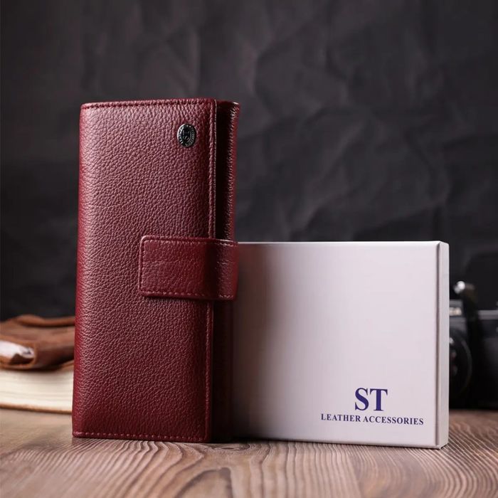 Жіночий шкіряний гаманець ST Leather 22550 купити недорого в Ти Купи