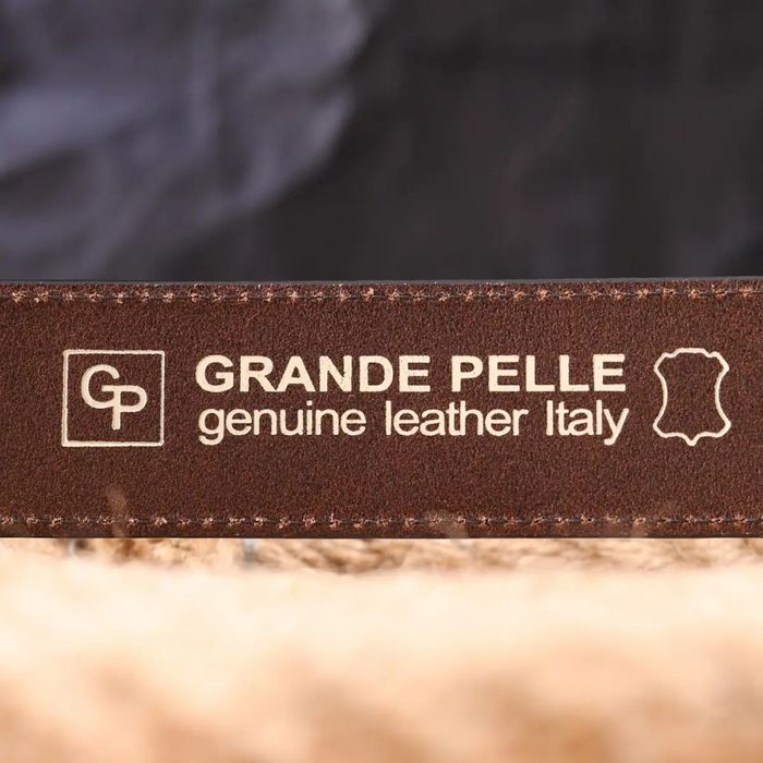 Мужской кожаный ремень Grande Pelle 21462 купить недорого в Ты Купи