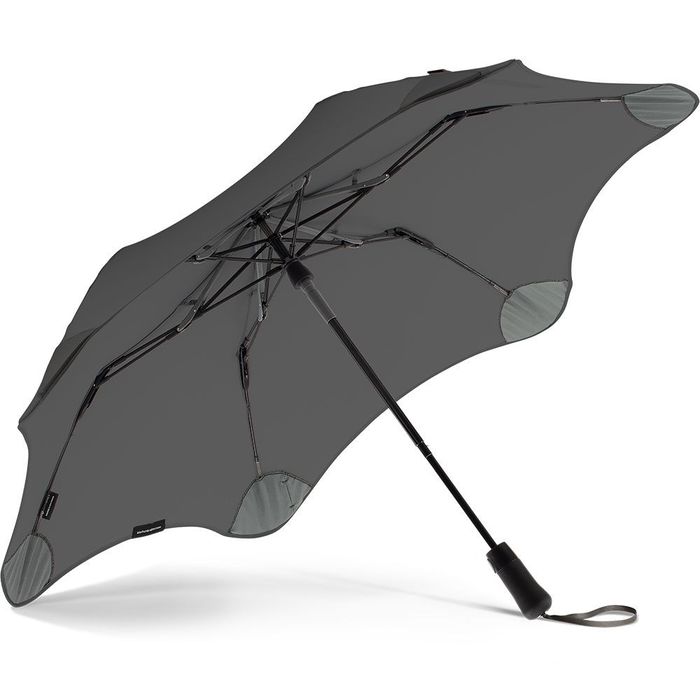 Женский зонт полуавтомат противоштормовой BLUNT BL-Metro2-charcoal купить недорого в Ты Купи