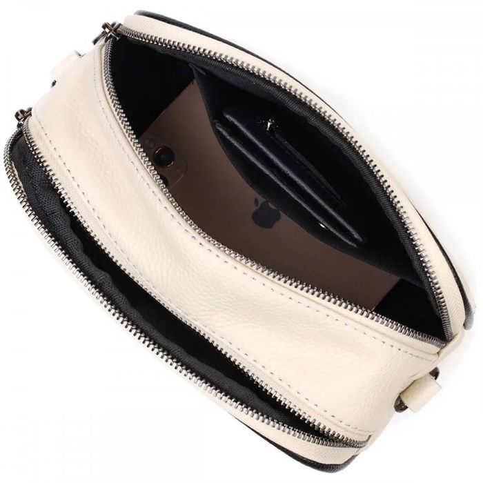Жіноча шкіряна сумка над старовинним плечем 22117 купити недорого в Ти Купи