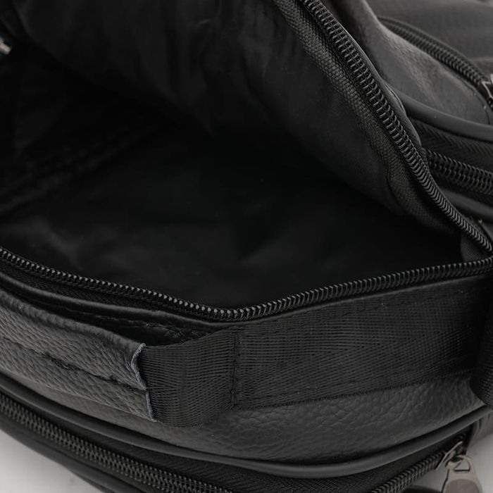 Мужская кожаная сумка Borsa Leather K16685-3-black купить недорого в Ты Купи