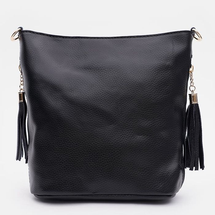 Жіноча шкіряна сумка Keizer K12293bl-black купити недорого в Ти Купи