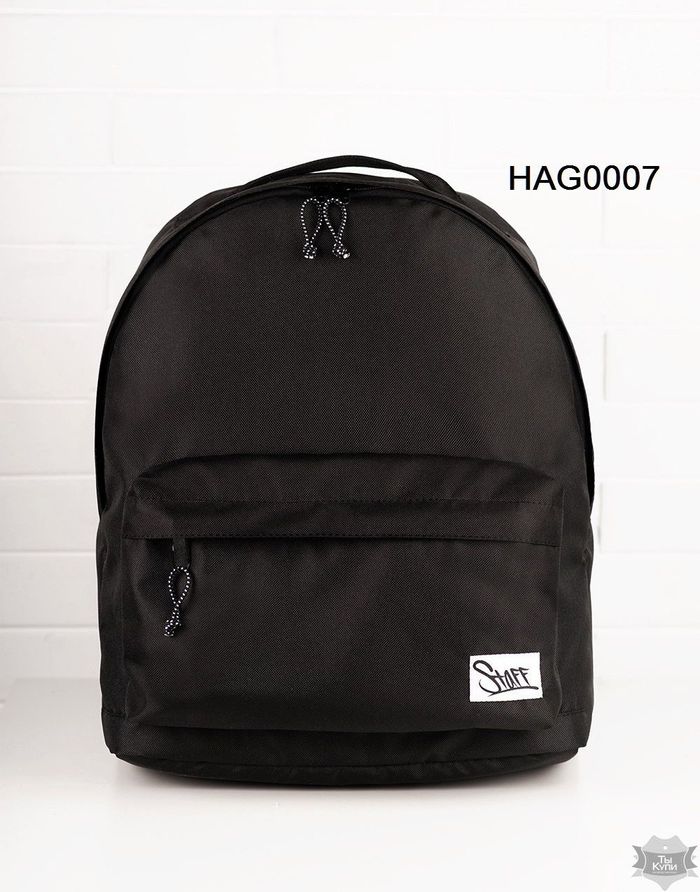 Молодіжний рюкзак Staff 20 L BLACK HAG0007 купити недорого в Ти Купи