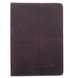 Кожаная коричневая обложка для паспорта Valenta ОУ199610