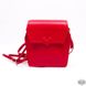 Жіноча шкіряна червона сумка Valenta ВЕ615813