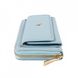 Англійський жіночий шкіряний гаманець Ashwood J54 WINTER SKY (Зимове небо), Блакитний