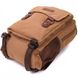 Чоловічий рюкзак з тканини Vintage 22167, Коричневий