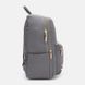 Жіночий рюкзак Monsen C1ZMD6683g-grey, серый