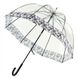 Жіноча механічна парасолька-тростина Fulton Birdcage-2 Luxe L866 Photo Rose (Троянди)