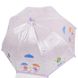 Зонт-трость детский прозрачный механический облегченный ZEST