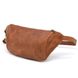 Шкіряна коричнева сумка на пояс Tarwa rb-3100-3md