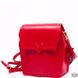 Жіноча шкіряна червона сумка Valenta ВЕ615813