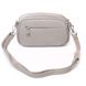 Женская кожаная сумка классическая ALEX RAI 99109 white-grey