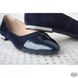 Замшевые синие балетки Villomi 0016-02s