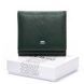 Шкіряний жіночий гаманець Bright DR. BOND WS-219 green