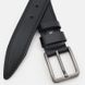 Мужской кожаный ремень Borsa Leather 115vfx83-black