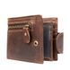 Мужское коричневое портмоне из натуральной кожи Vintage 20239