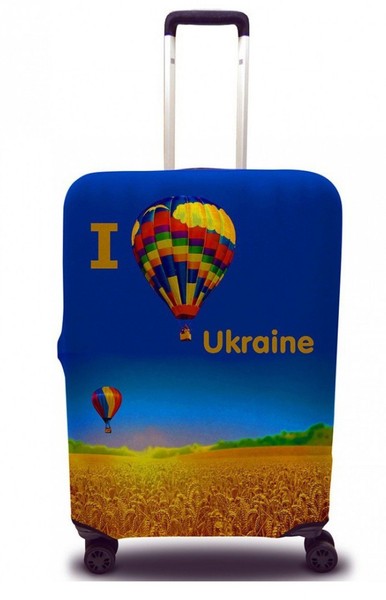 Защитный чехол для чемодана Coverbag дайвинг c рисунком 0403 L купить недорого в Ты Купи