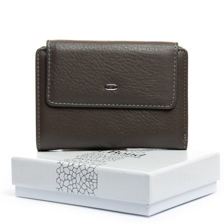 Женский кожаный кошелек Bright DR. BOND WS-31 gray купить недорого в Ты Купи