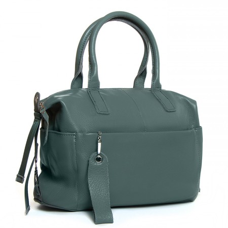 Жіноча шкіряна сумка ALEX RAI 8794-9 light-blue купити недорого в Ти Купи