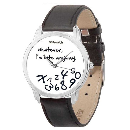 Наручные часы Andywatch «I am late white» AW 030-1 купить недорого в Ты Купи