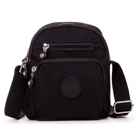 Женская летняя тканевая сумка Jielshi C23 black купить недорого в Ты Купи