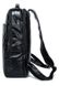 Кожаный черный рюкзак Vintage 14845 Черный