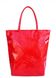 Высококачественная лакированная женская сумка Poolparty красная