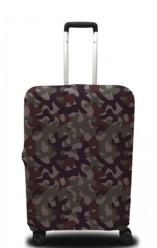 Защитный чехол для чемодана Coverbag дайвинг c рисунком 0417 M купить недорого в Ты Купи