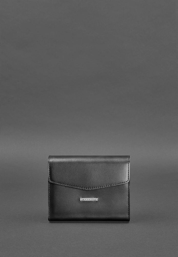 Жіноча шкіряна поясна сумка / кроссбоді BlankNote Mini чорна BN-BAG-38-2-G купити недорого в Ти Купи