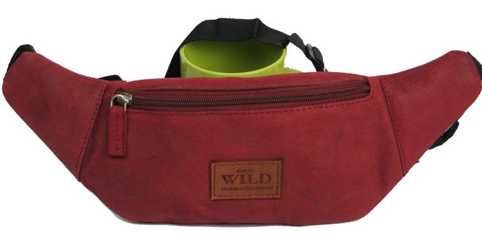 Жіноча шкіряна сумка завжди дика WB-01-18562 червона купити недорого в Ти Купи