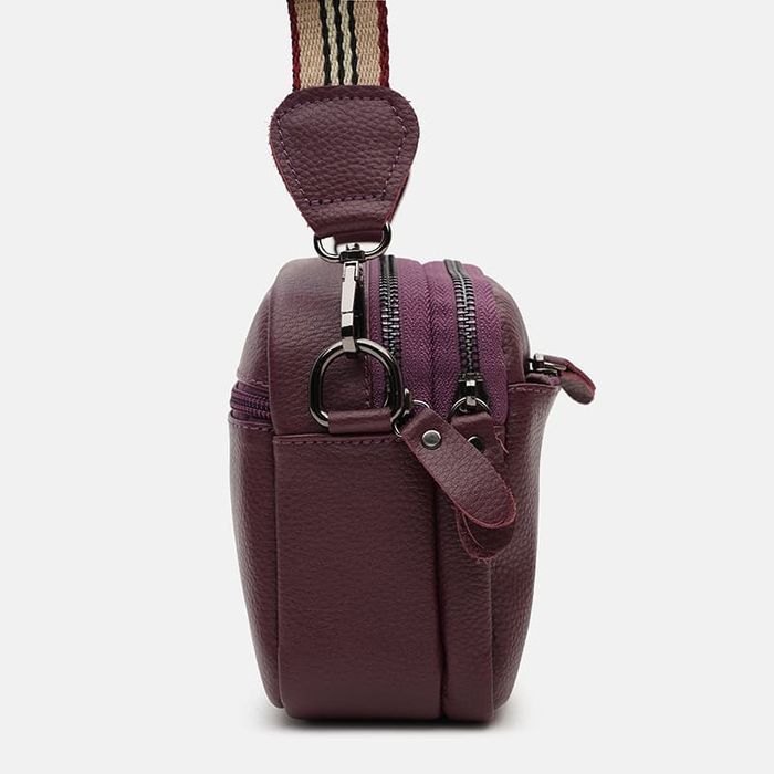 Женская кожаная сумка Keizer K11208v-violet купить недорого в Ты Купи