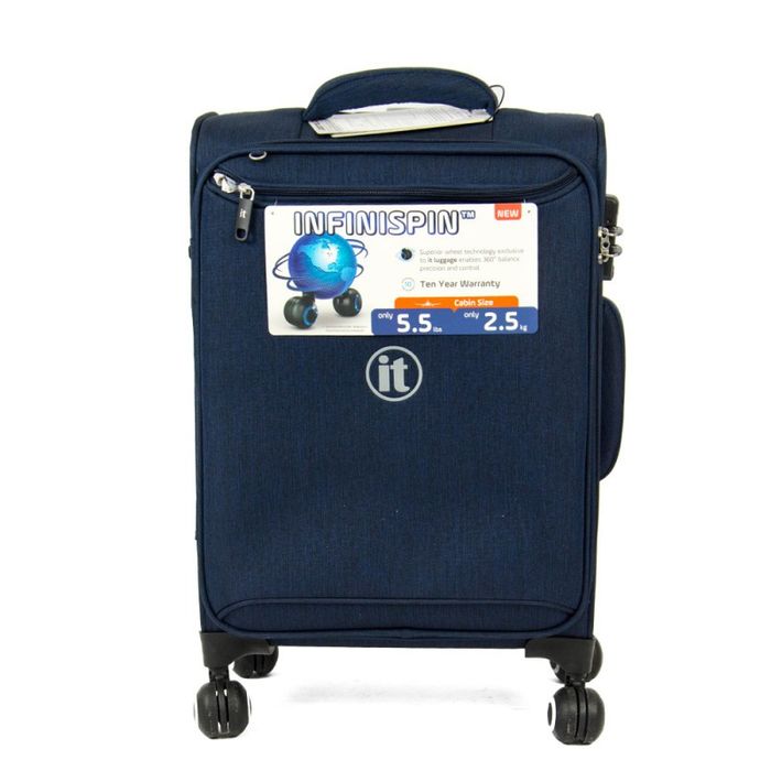 Чемодан IT Luggage 35,5x58x21,5 см PIVOTAL/Two Tone Dress Blues S IT12-2461-08-S-M105 купить недорого в Ты Купи