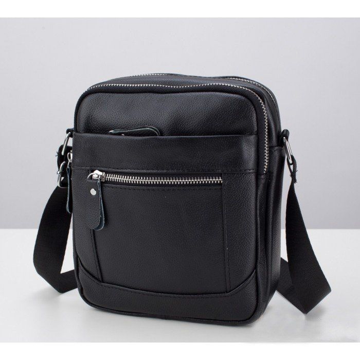 Кожаная сумка-планшет TIDING BAG A25-223A Черный купить недорого в Ты Купи