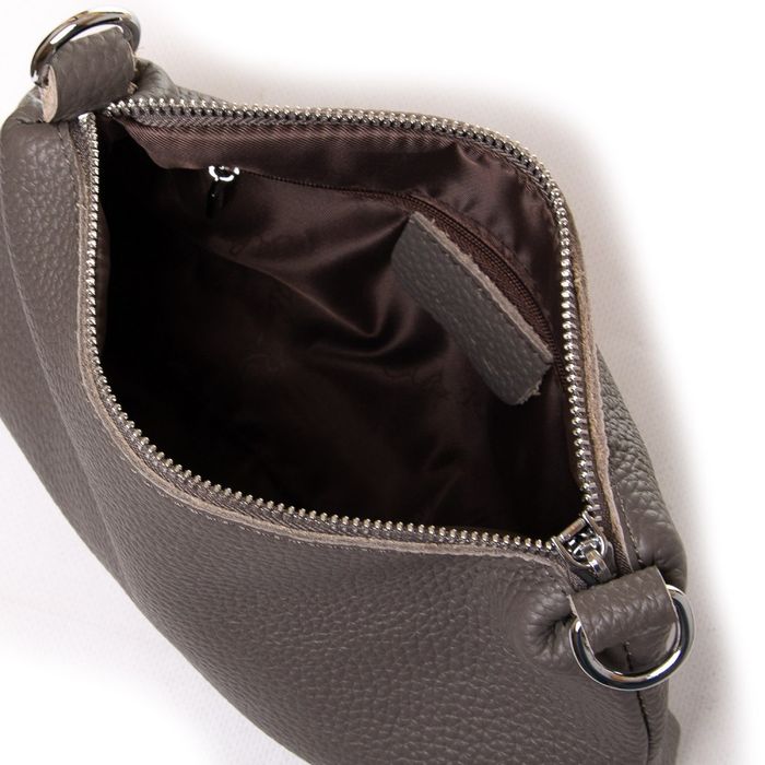 Женская кожаная сумка с косметичкой ALEX RAI 1558 grey купить недорого в Ты Купи