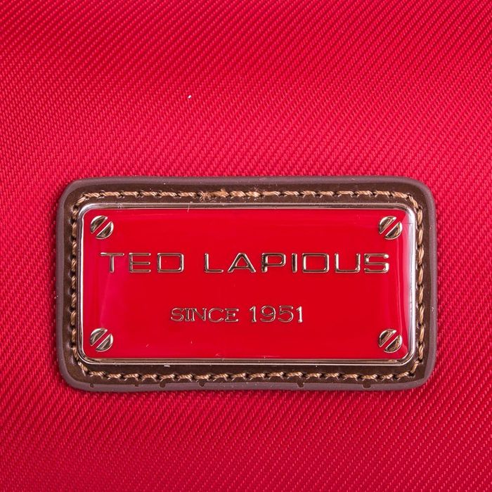 Красная женская текстильная сумка TED LAPIDUS купить недорого в Ты Купи