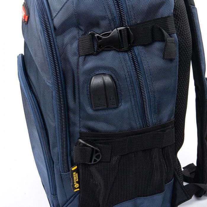 Городской рюкзак для ноутбука с USB Power In Eavas 9628 blue купить недорого в Ты Купи