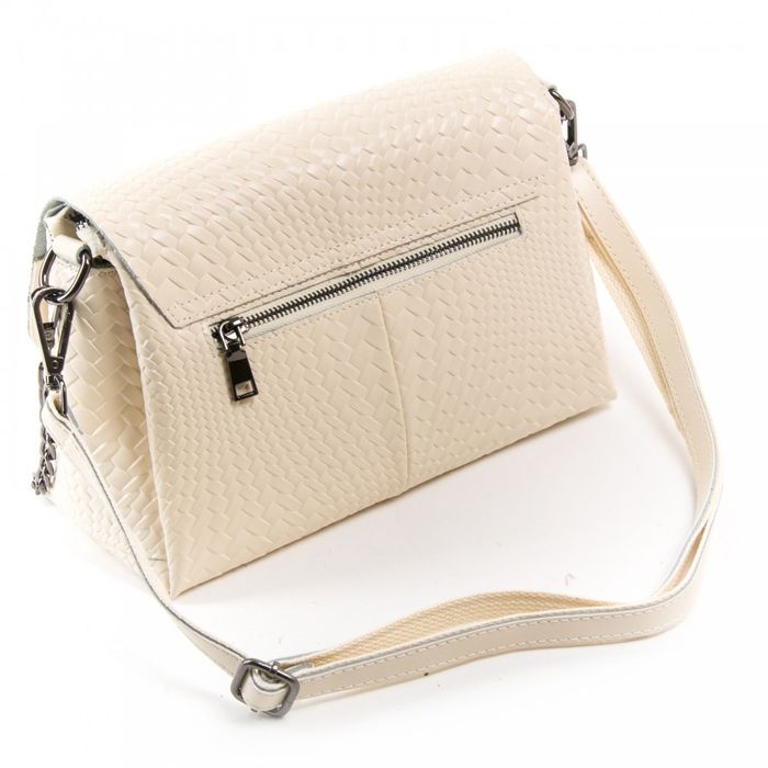 Женская кожаная сумка классическая ALEX RAI J009-1 beige купить недорого в Ты Купи