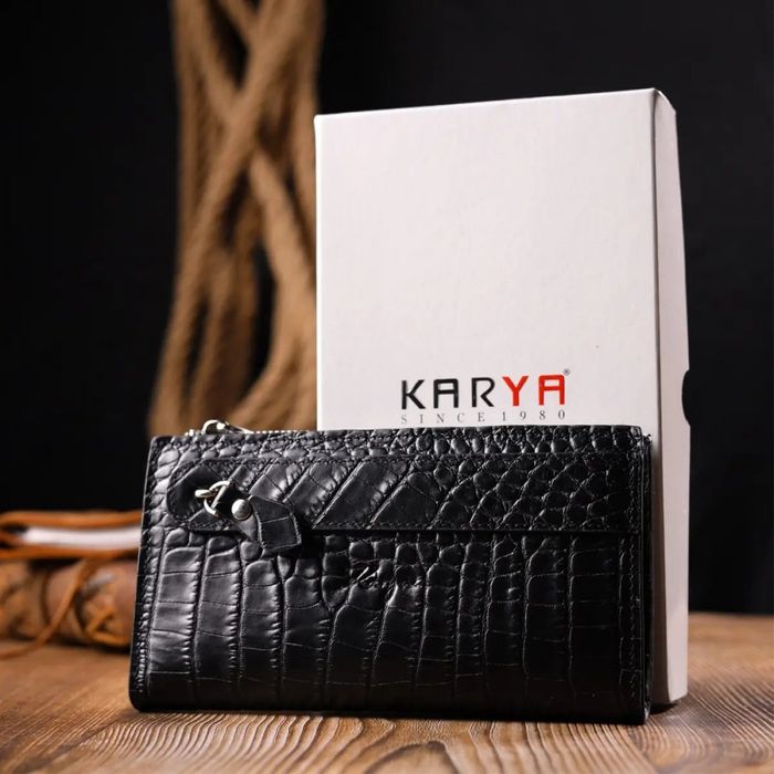 Жіночий гаманець зі шкіри KARYA 21128 купити недорого в Ти Купи