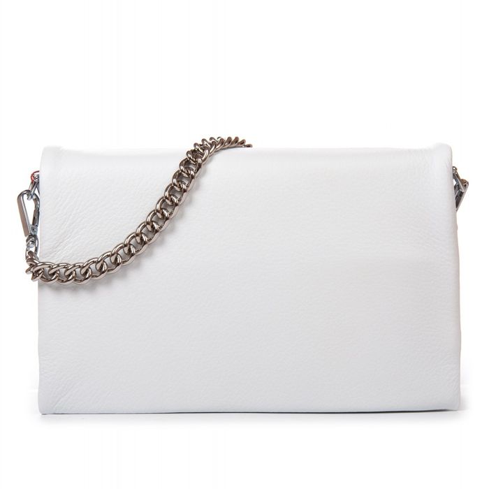 Женская кожаная сумка классическая ALEX RAI 2039-9 white купить недорого в Ты Купи