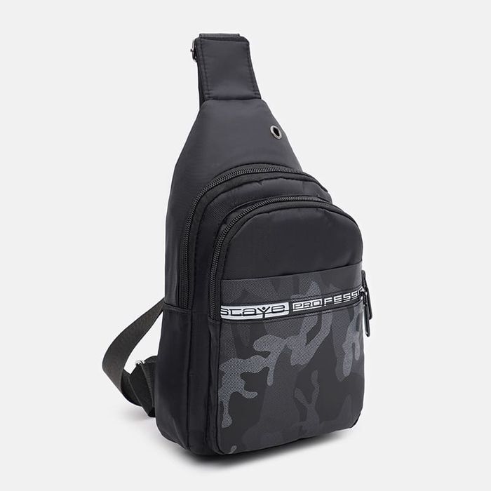 Чоловічий рюкзак через плече Monsen C17036bl-black купити недорого в Ти Купи